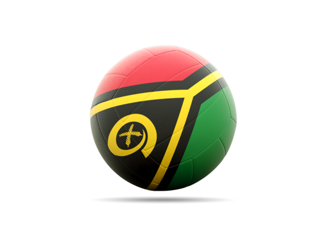 Volleyball icon. Download flag icon of Vanuatu at PNG format