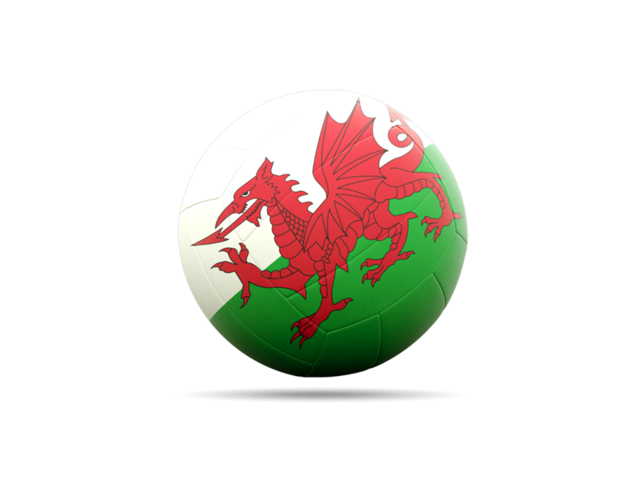 Volleyball icon. Download flag icon of Wales at PNG format