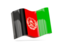 Afghanistan. Wave icon. Download icon.