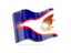 American Samoa. Wave icon. Download icon.