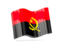 Angola. Wave icon. Download icon.