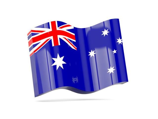 Волнистая иконка. Скачать флаг. Австралийский Союз