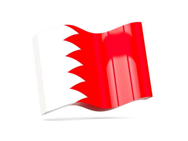 Волнистая иконка. Скачать флаг. Бахрейн