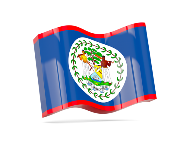 Wave icon. Download flag icon of Belize at PNG format