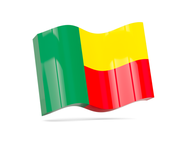 Wave icon. Download flag icon of Benin at PNG format