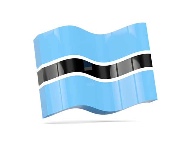 Wave icon. Download flag icon of Botswana at PNG format