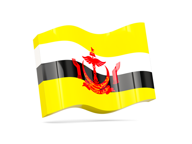 Wave icon. Download flag icon of Brunei at PNG format