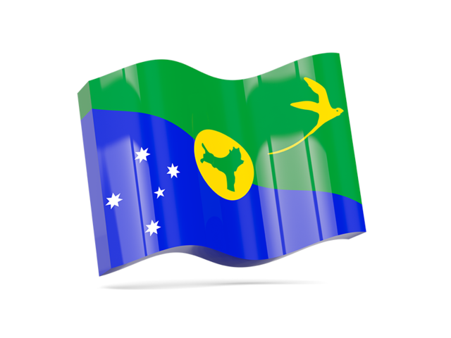 Wave icon. Download flag icon of Christmas Island at PNG format