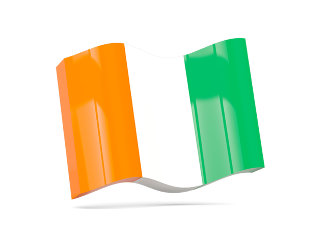 Wave icon. Download flag icon of Cote d'Ivoire at PNG format