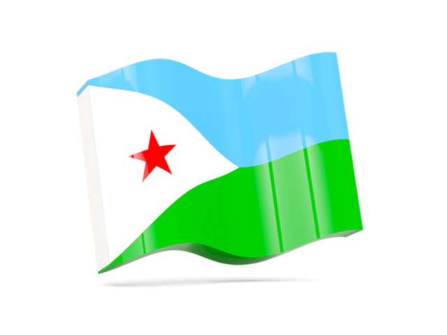 Wave icon. Download flag icon of Djibouti at PNG format