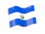 El Salvador. Wave icon. Download icon.