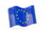 European Union. Wave icon. Download icon.