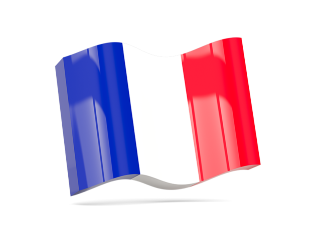 Волнистая иконка. Скачать флаг. Франция