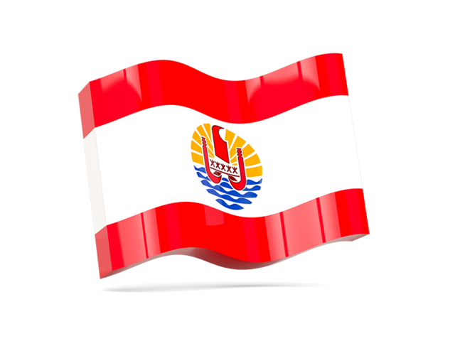 Wave icon. Download flag icon of French Polynesia at PNG format