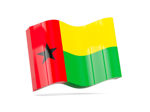 Wave icon. Download flag icon of Guinea-Bissau at PNG format