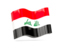 Республика Ирак. Волнистая иконка. Скачать иллюстрацию.