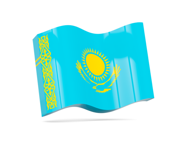 Wave icon. Download flag icon of Kazakhstan at PNG format