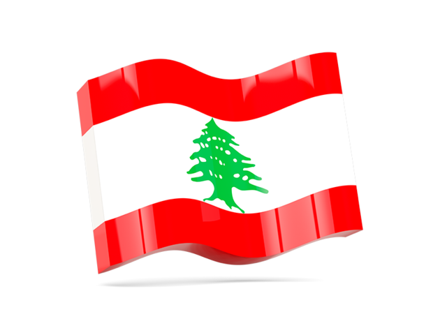 Wave icon. Download flag icon of Lebanon at PNG format