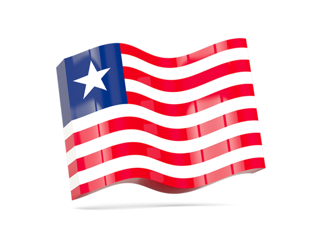 Wave icon. Download flag icon of Liberia at PNG format