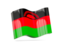 Malawi. Wave icon. Download icon.