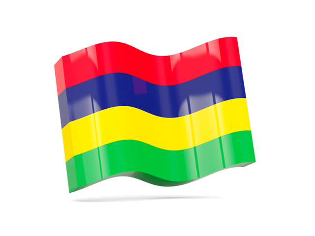 Wave icon. Download flag icon of Mauritius at PNG format