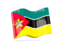 Mozambique. Wave icon. Download icon.