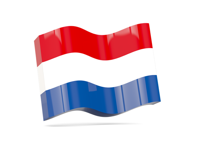 Волнистая иконка. Скачать флаг. Нидерланды
