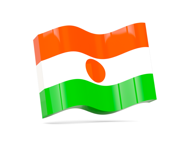 Wave icon. Download flag icon of Niger at PNG format