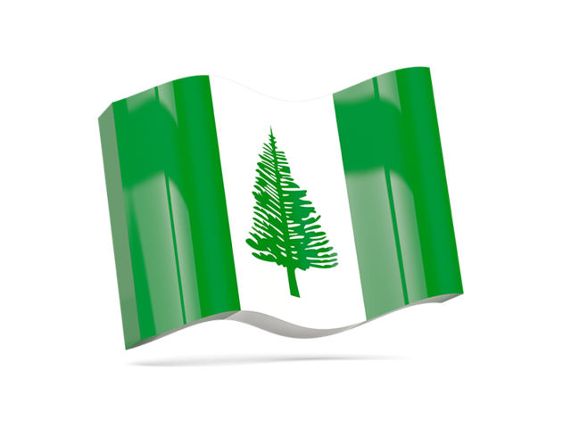 Wave icon. Download flag icon of Norfolk Island at PNG format