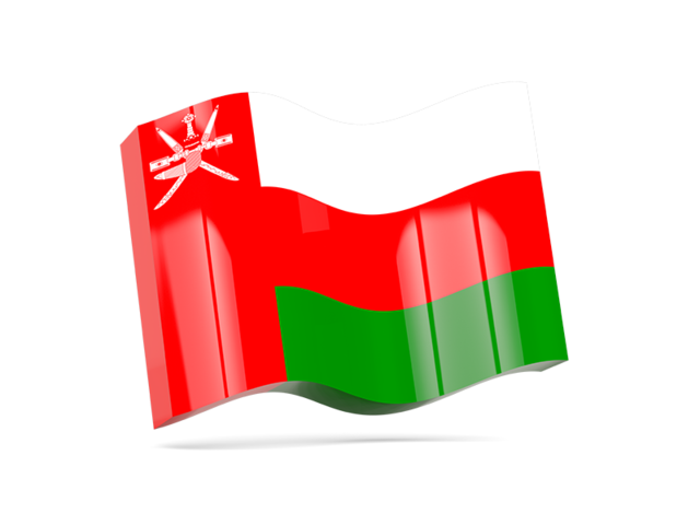 Wave icon. Download flag icon of Oman at PNG format