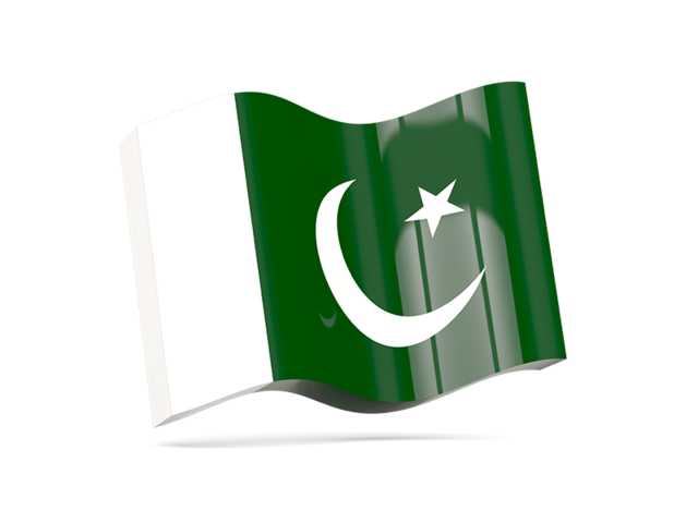 Волнистая иконка. Скачать флаг. Пакистан