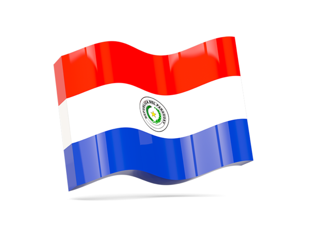 Wave icon. Download flag icon of Paraguay at PNG format