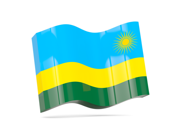 Wave icon. Download flag icon of Rwanda at PNG format
