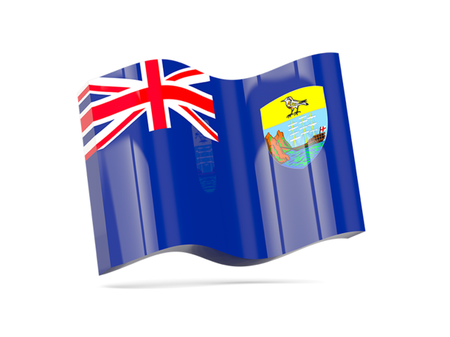 Wave icon. Download flag icon of Saint Helena at PNG format