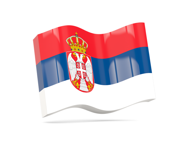 Wave icon. Download flag icon of Serbia at PNG format