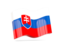 Slovakia. Wave icon. Download icon.