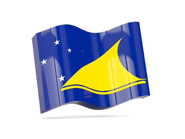 Wave icon. Download flag icon of Tokelau at PNG format