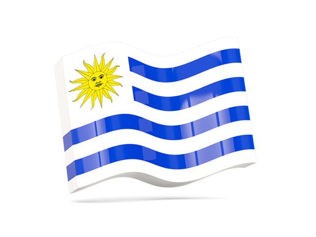 Wave icon. Download flag icon of Uruguay at PNG format