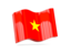 Vietnam. Wave icon. Download icon.