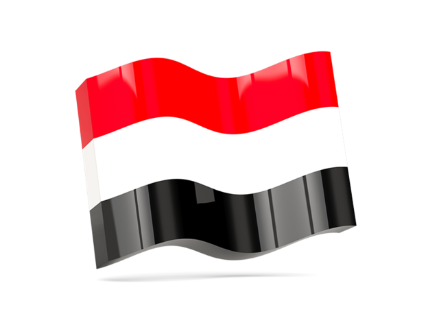 Wave icon. Download flag icon of Yemen at PNG format