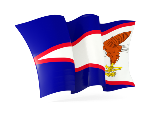 Waving flag. Download flag icon of American Samoa at PNG format