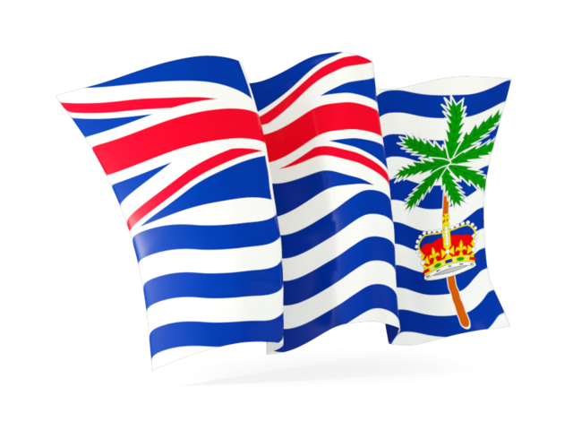 Waving flag. Download flag icon of British Indian Ocean Territory at PNG format