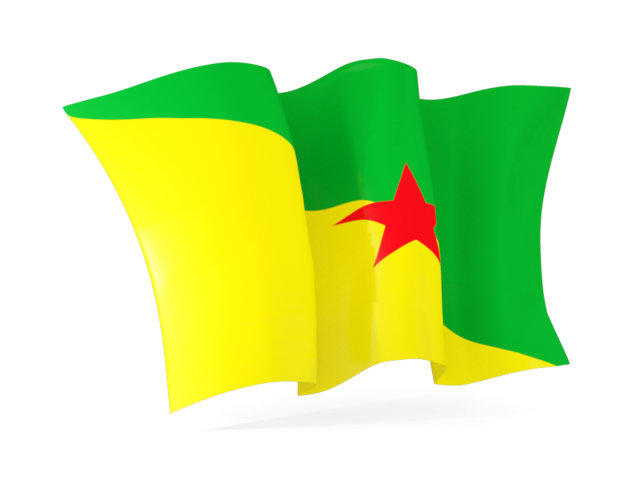Waving flag. Download flag icon of French Guiana at PNG format