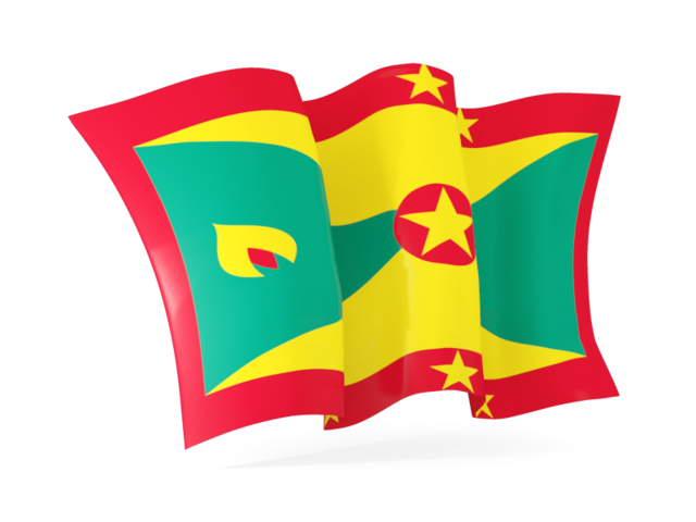 Waving flag. Download flag icon of Grenada at PNG format