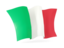 Italy. Waving flag. Download icon.