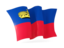 Liechtenstein. Waving flag. Download icon.
