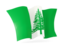 Norfolk Island. Waving flag. Download icon.