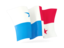 Panama. Waving flag. Download icon.