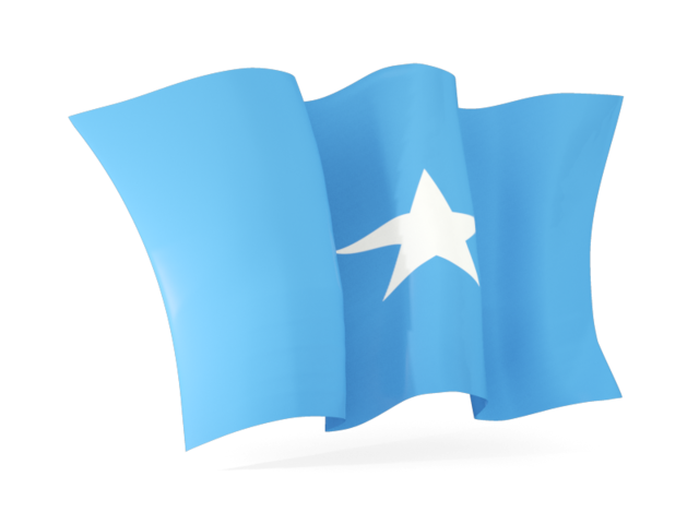 Waving flag. Download flag icon of Somalia at PNG format