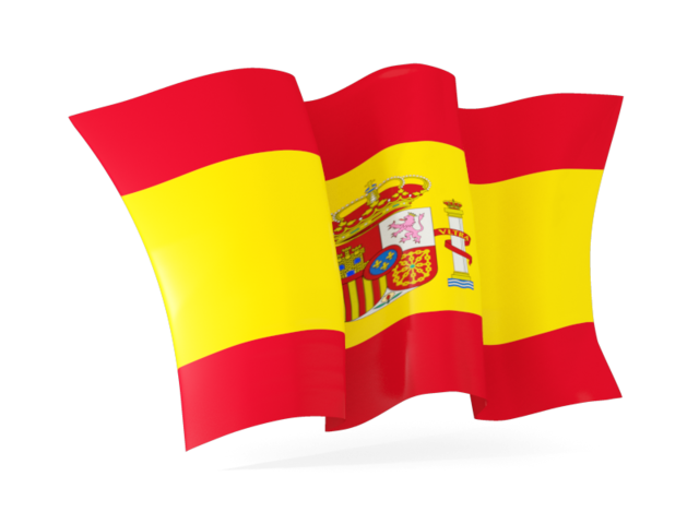 Waving flag. Download flag icon of Spain at PNG format